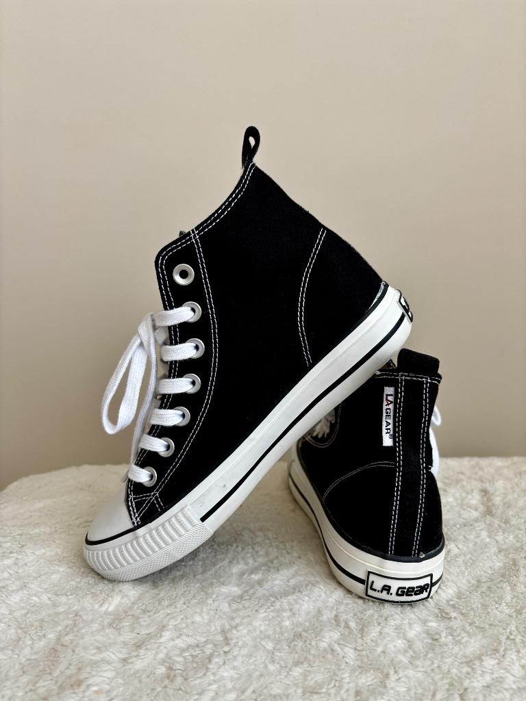 LA Gear damessneakers mt. 37, Kleding | Dames, Schoenen, Zo goed als nieuw, Sneakers of Gympen, Zwart, Verzenden