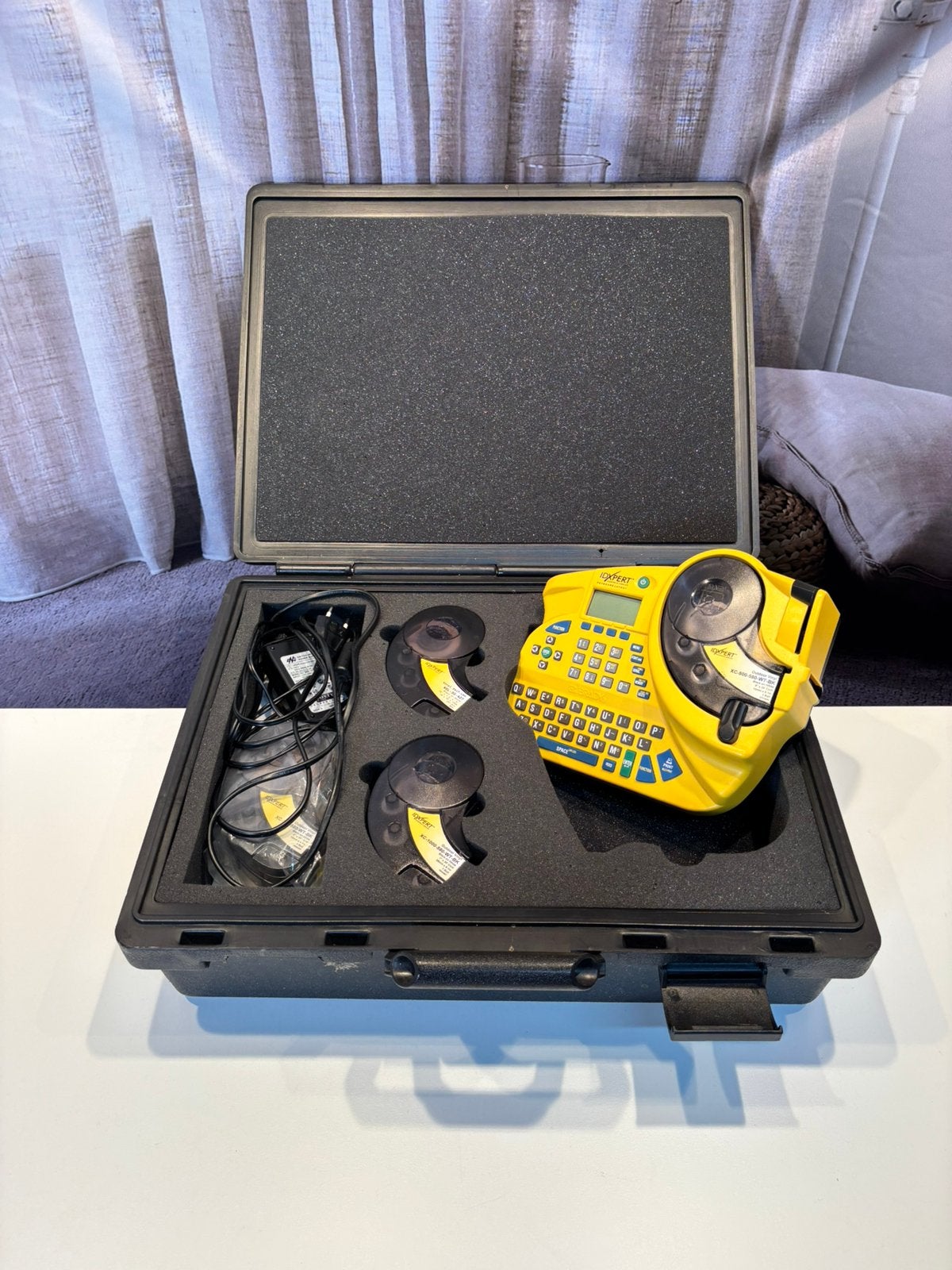 Brady IDXPERT labelprinter complete set + koffer, Computers en Software, Ophalen of Verzenden, Gebruikt, Tape-label