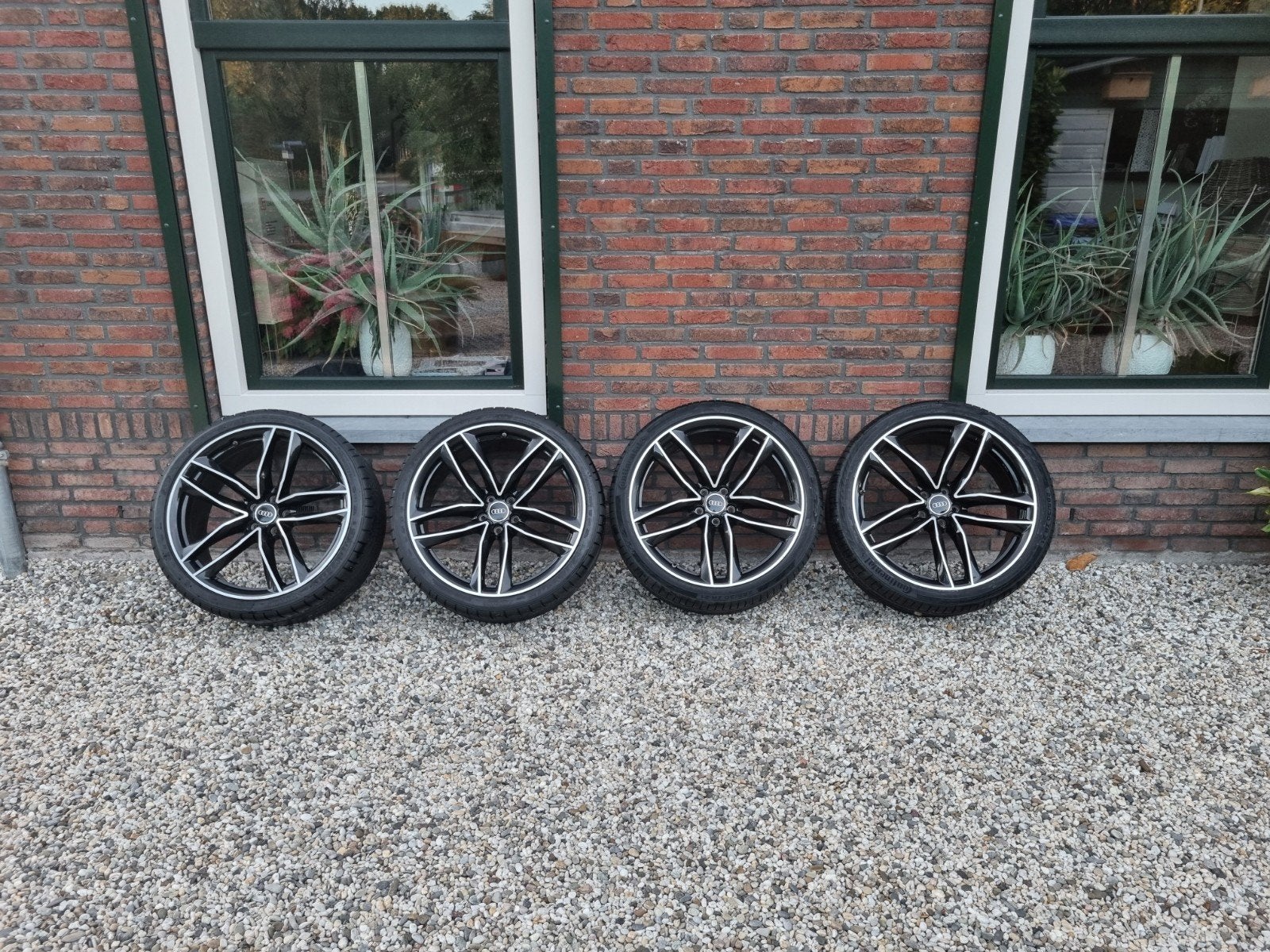 Orginele RS6 C7 velgen 21 inch nette staat, Gebruikt, 285 mm, Banden en Velgen, Personenwagen