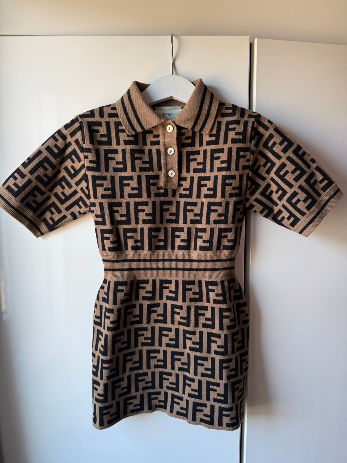 Fendi jurkje origineel, Ophalen, Zo goed als nieuw, Meisje, Jurk of Rok