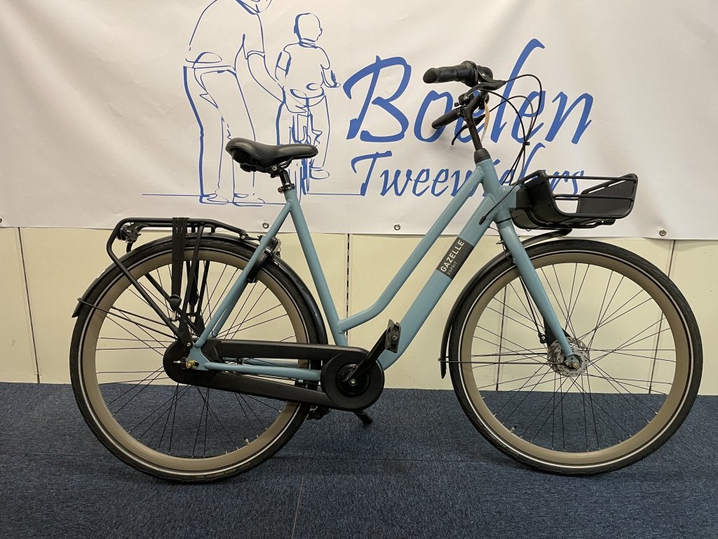 Gazelle Esprit 28 inch 59cm 7v Turquise Damesfiets 1.5jr, Fietsen en Brommers, Fietsen | Dames | Damesfietsen, Versnellingen, Niet ingevuld