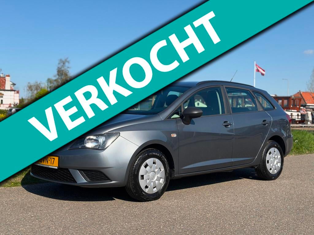Seat Ibiza ST 1.2 Style 1E EIG DEALER ONDERHOUDEN AIRCO TREK, Voorwielaandrijving, Euro 5, Stof, 1198 cc