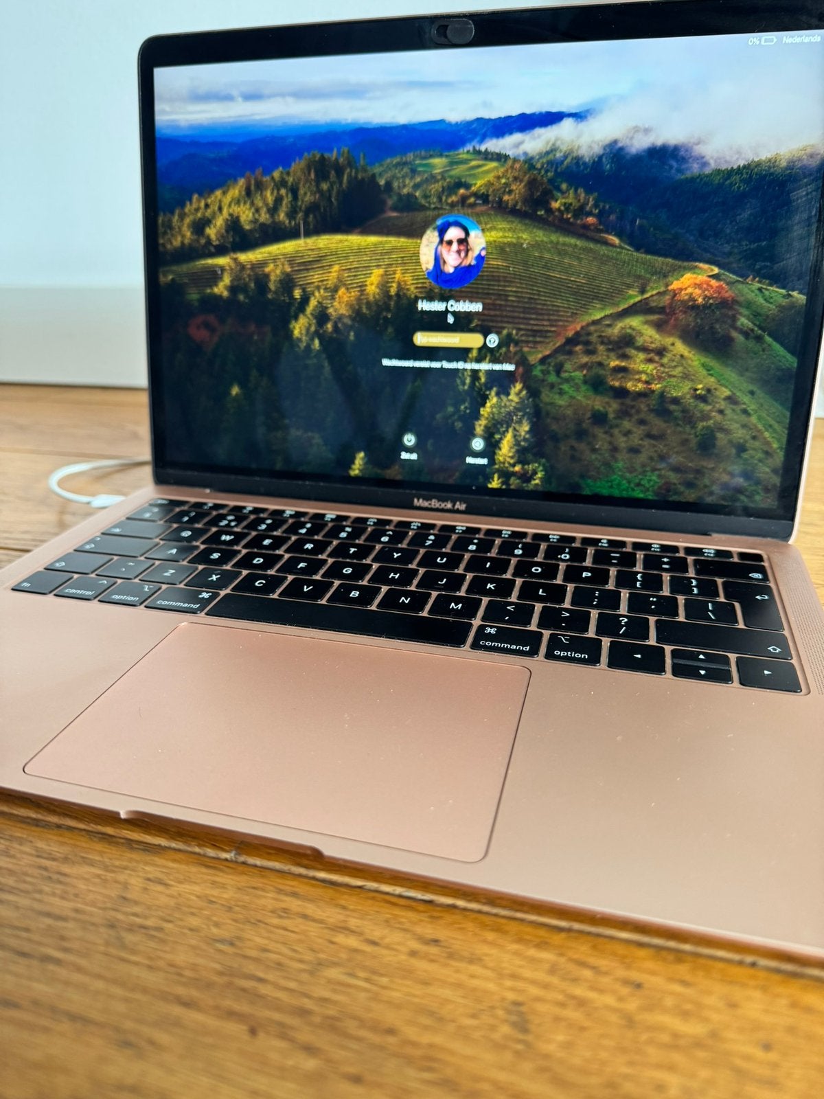 Apple MacBook Air 13. Compleet met doos, oplader en hoes, Ophalen, 256 GB, Qwerty, 8 GB