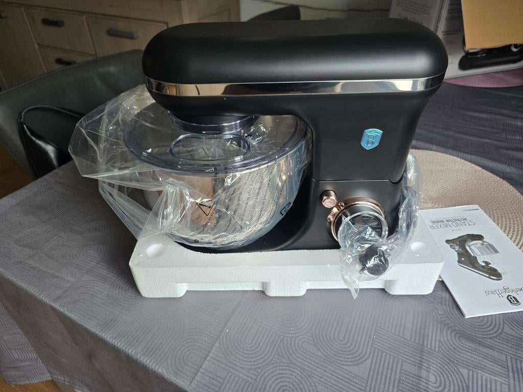 Berlinger Haus Keukenmachine - Nieuw in doos, 4 liter of meer, Nieuw, 3 snelheden of meer, Ophalen of Verzenden