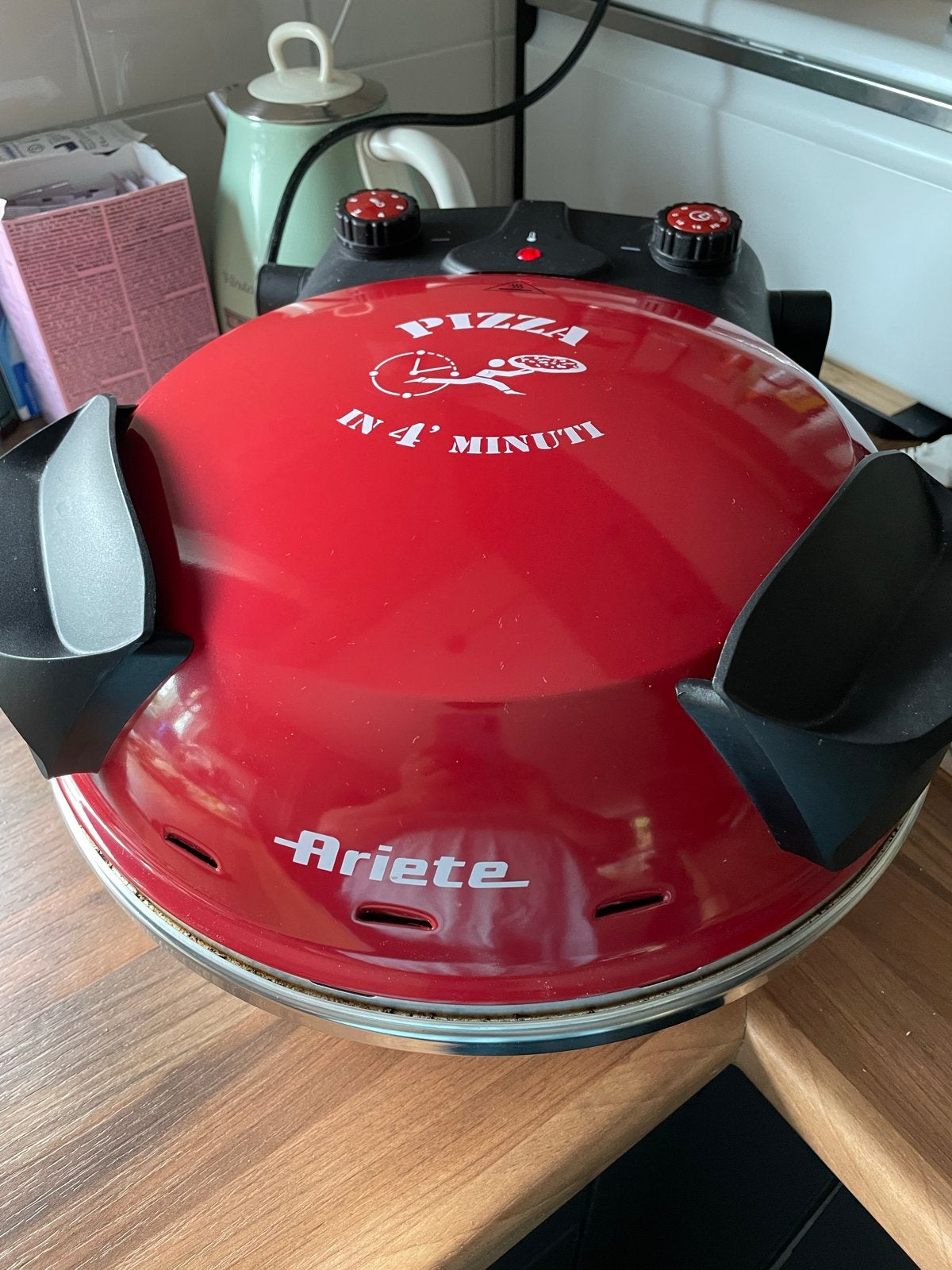 Ariete Pizza Oven - Maak thuis heerlijke pizza's!, Ophalen, Gebruikt