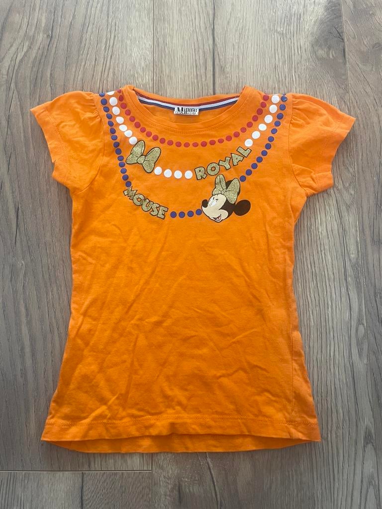 wk shirt mini mouse maat 116-122, Ophalen, Gebruikt, Meisje, Shirt of Longsleeve