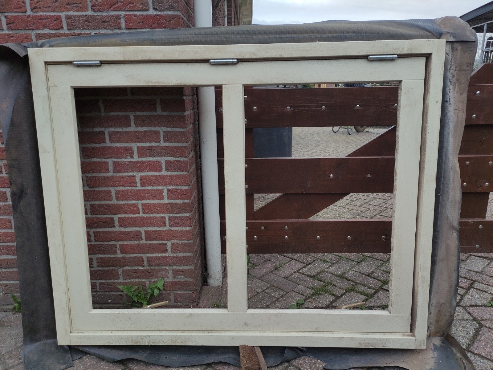Hardhouten kozijn, Raamkozijn, Nieuw, 75 tot 150 cm, Hout