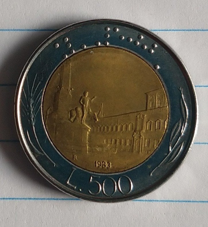 Italie munt 500 lire  1983,  volgnr 104.1, Postzegels en Munten, Munten | Europa | Niet-Euromunten, Ophalen of Verzenden, Italië