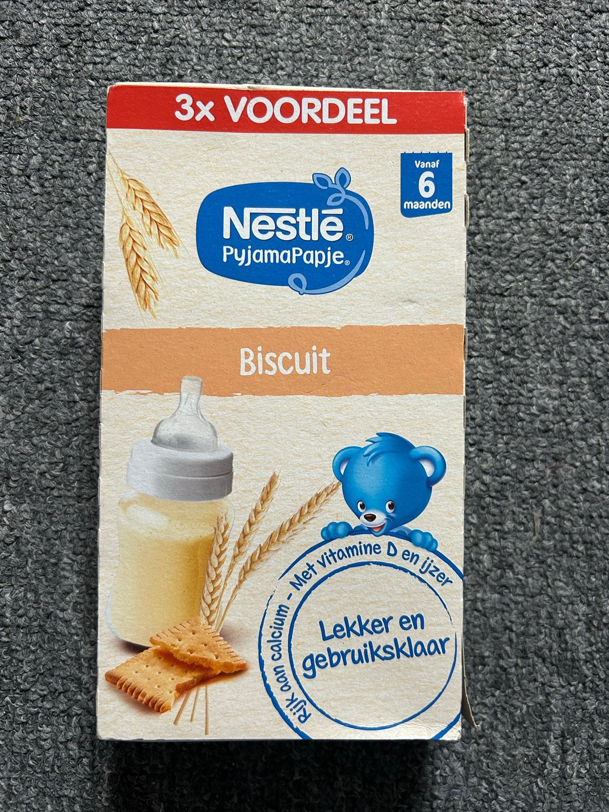 Nestlé PyjamaPapje Biscuit 3x vanaf 6 maanden, Ophalen of Verzenden, Nieuw, Overige typen, Overige merken