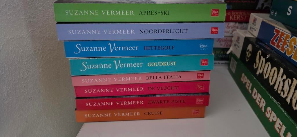 Suzanne Vermeer Boeken Collectie (8 stuks), Ophalen of Verzenden, Gelezen, Suzanne Vermeer, Nederland