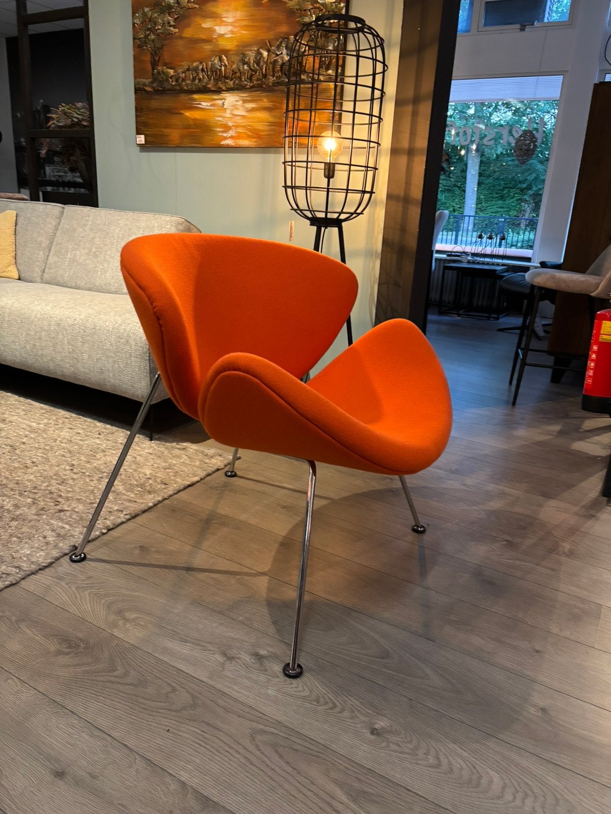 Artifort orange slice Kvadrat, 75 tot 100 cm, Ophalen of Verzenden, Zo goed als nieuw, Leolux artifort