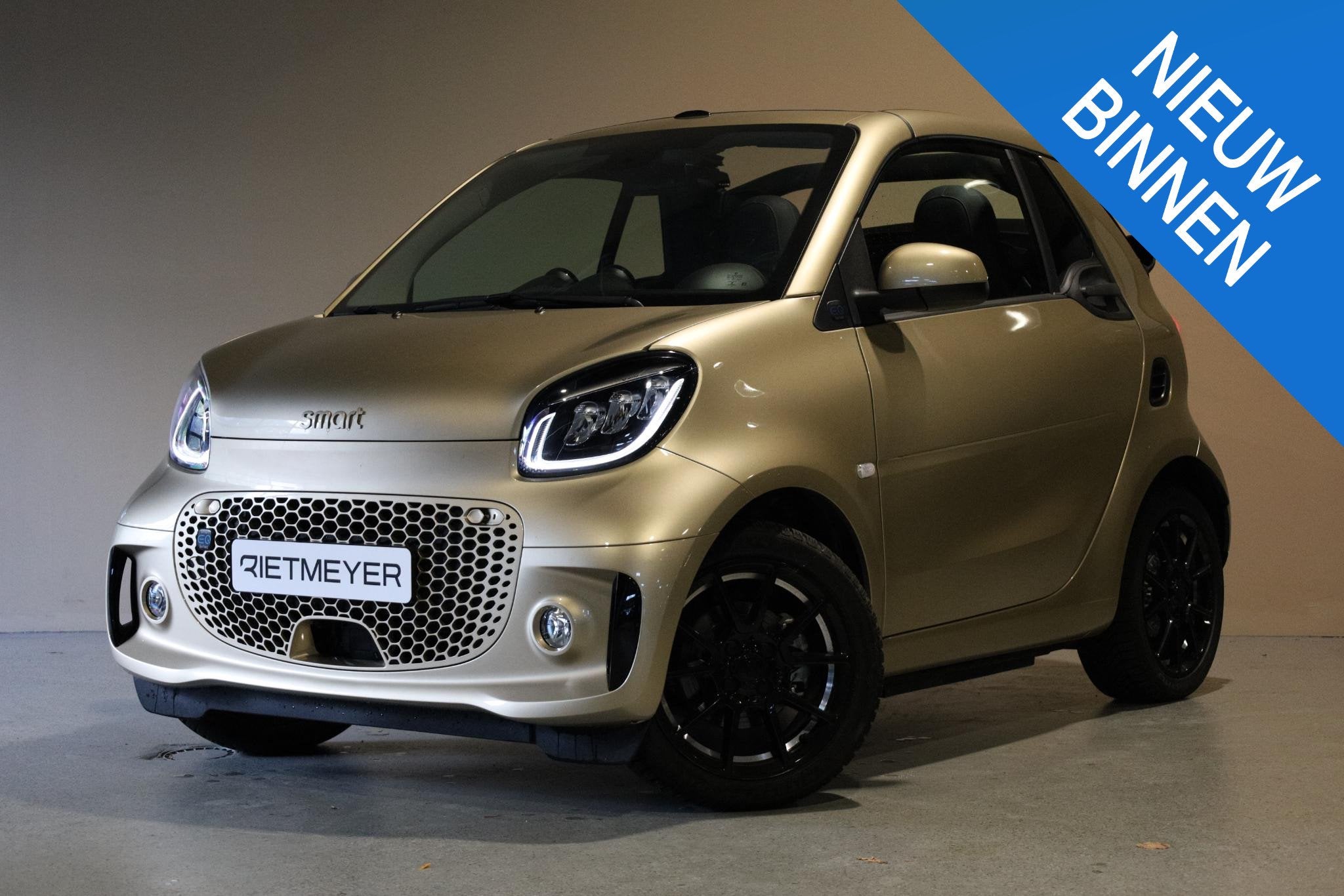 smart fortwo cabrio EQ Comfort PLUS 18 kWh 98% SOH |Stoelver, Auto's, Smart, Automaat, Achterwielaandrijving, Overige kleuren