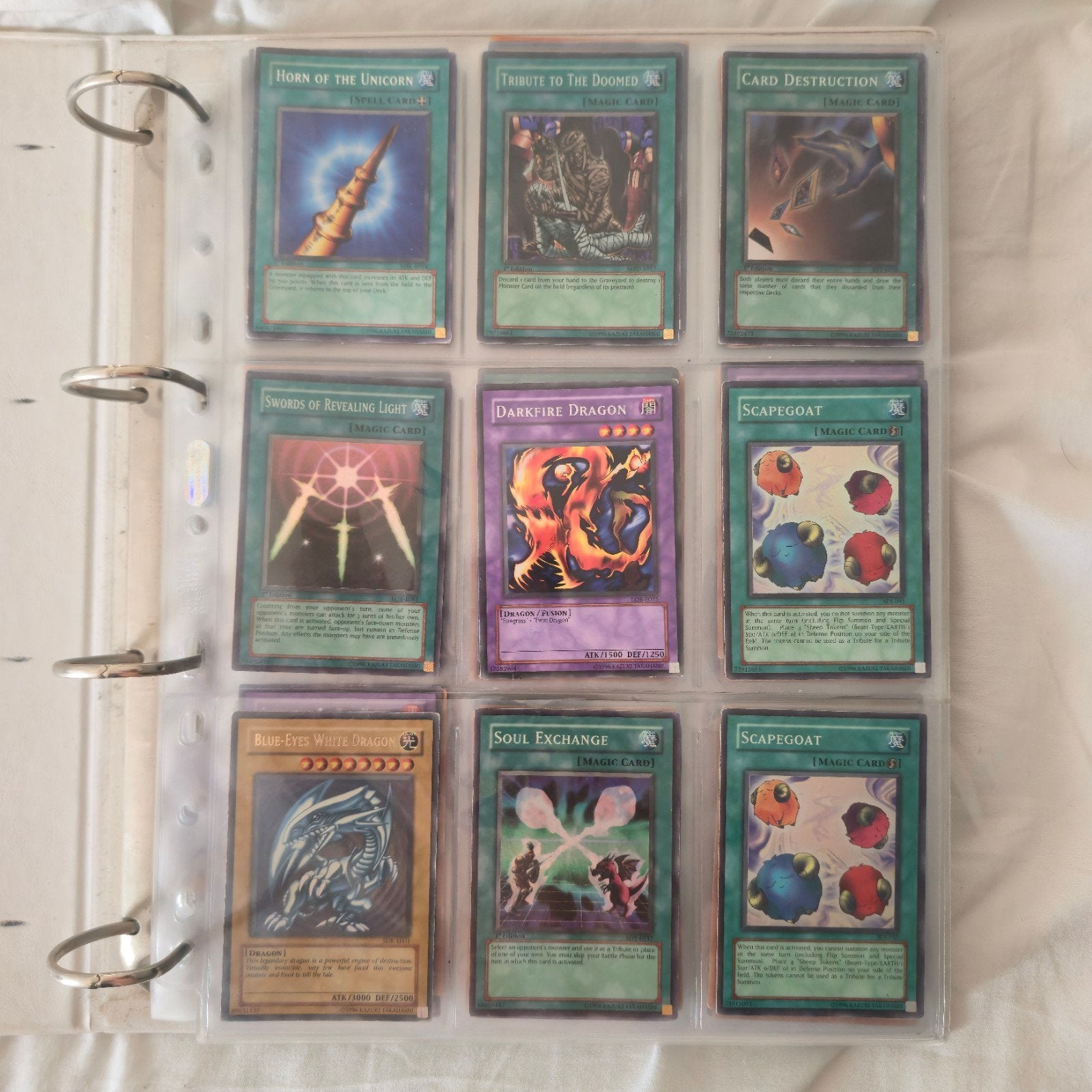 Verzameling oude Yu-Gi-Oh! kaarten (alleen gezamenlijk), Ophalen of Verzenden, Meerdere kaarten