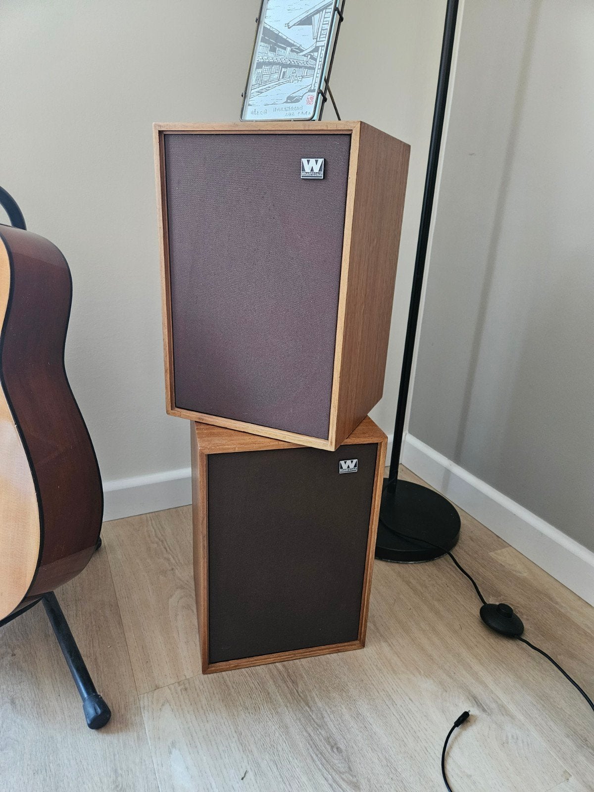 Wharfedale Denton 210 Vintage Speakers, Ophalen, Stereo speakers, Gebruikt, Wharfedale