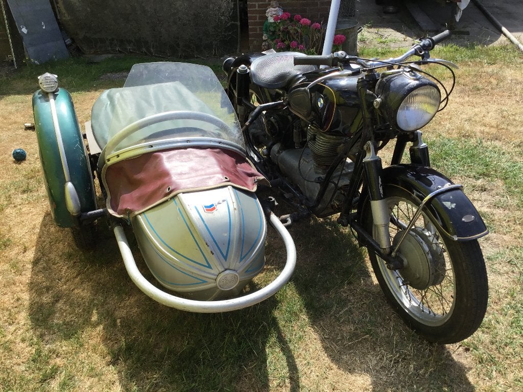 BMW zijspan, Gebruikt, Particulier, Toermotor, 1 cilinder