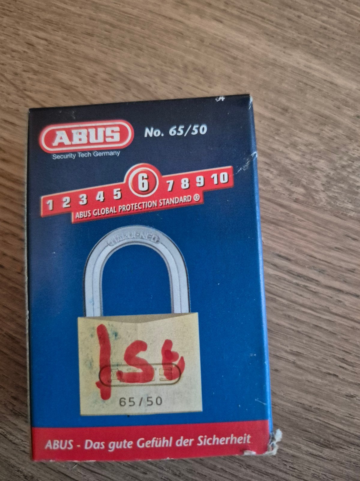 Nieuw hangslot 65 50 abus
Abus 65/50

Messing hangslot
Gehar, Ophalen of Verzenden, Nieuw