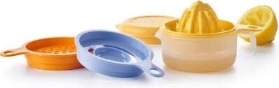 Tupperware Koksmaatje 3-in-1 Citruspers Rasp, Overige kleuren, Overige typen, Nieuw, Ophalen of Verzenden