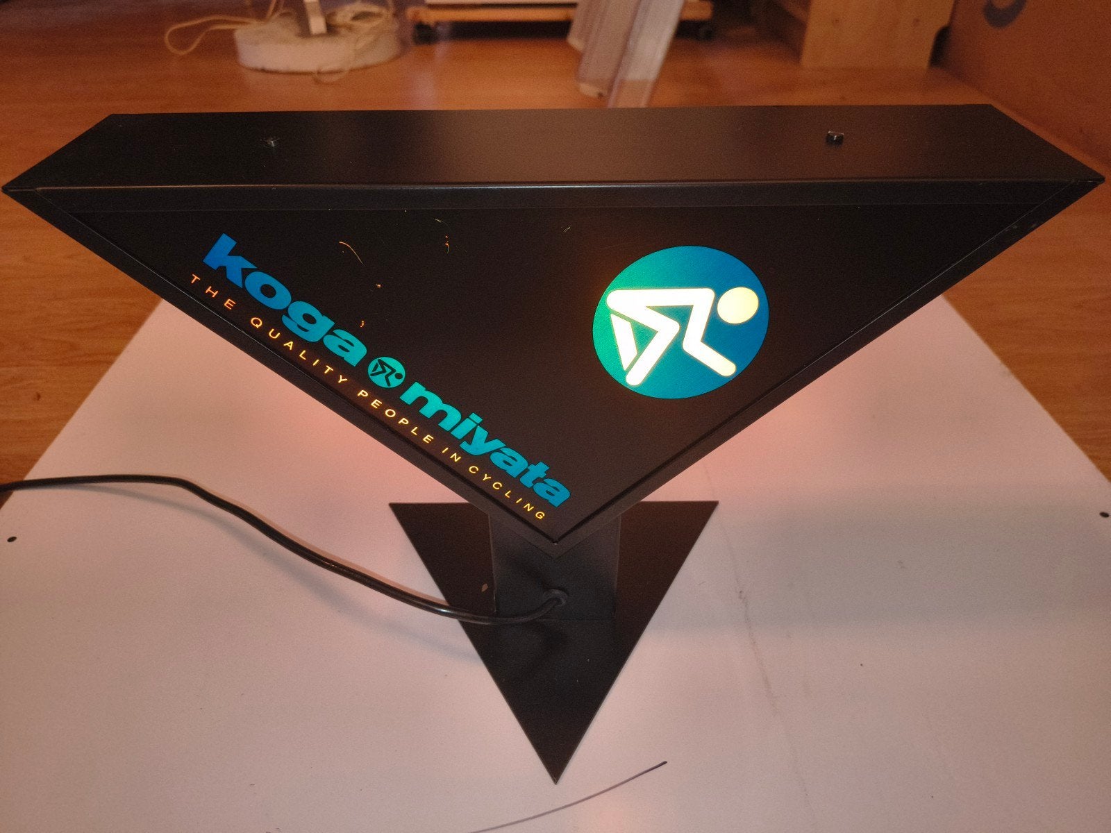 Zeldzaam Koga Myata lichtbakje, Ophalen of Verzenden, Gebruikt, Lichtbak of (neon) lamp