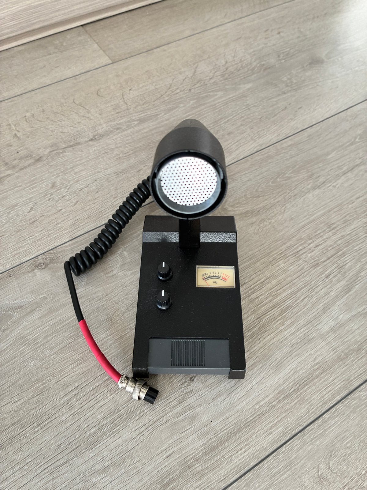 Zetagi mb 5 tafel microfoon, Telecommunicatie, Verzenden, Gebruikt