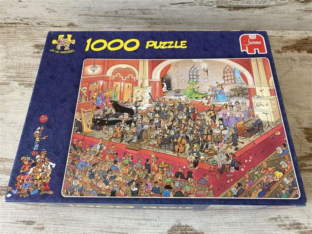 Jan van haasteren - de opera 1000 stuks [s279], Verzenden, 500 t/m 1500 stukjes, Zo goed als nieuw