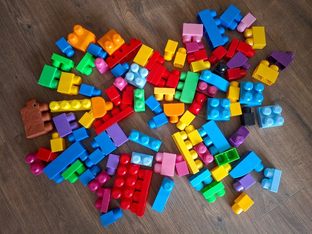 Megabloks, ongeveer 95 stuks, Ophalen of Verzenden, Gebruikt, Megabloks