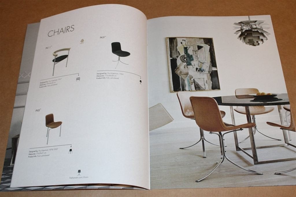 Poul Kjærholm Collectie — Catalogus van Fritz Hansen, Ophalen of Verzenden, Zo goed als nieuw, Fotografen