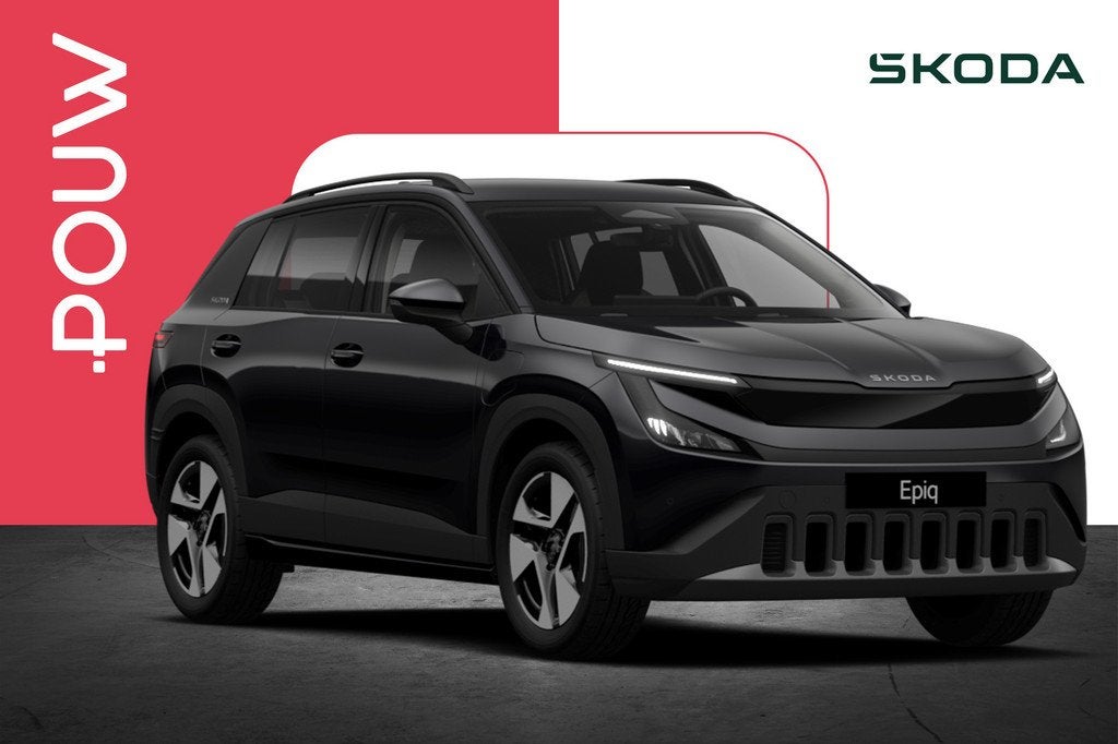 Skoda Epiq Business Launch Edition 211pk 56 kWh | Velgen 18", Auto's, Skoda, 12 maanden, Overige modellen, Zwart, 56 kWh