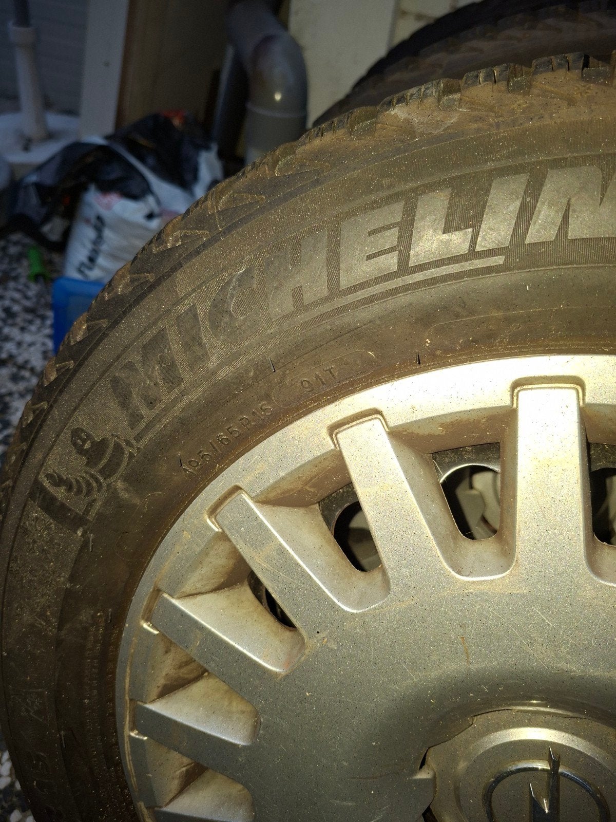 Opel astra winterbanden, Ophalen, Gebruikt
