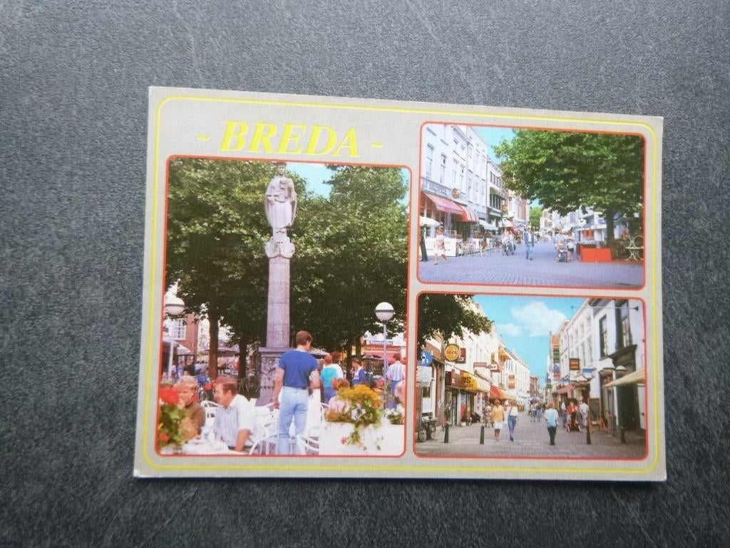 Breda, Verzenden, 1980 tot heden, Gelopen, Noord-Brabant