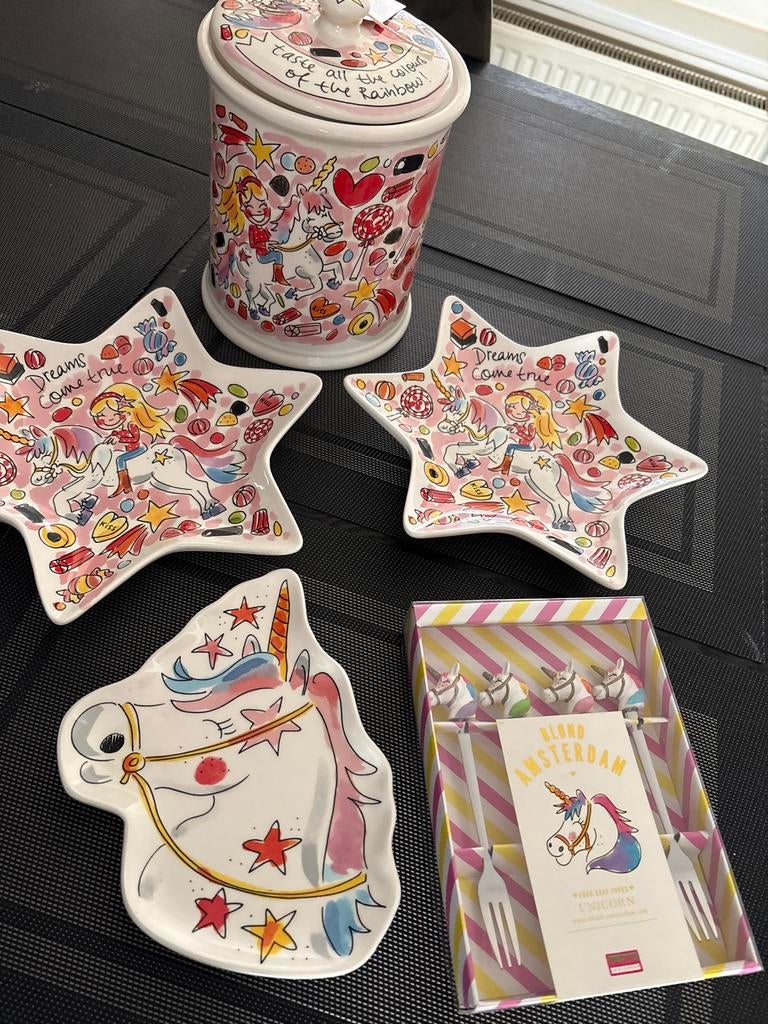 Blond Amsterdam Unicorn servies en  - Nieuw, Huis en Inrichting, Keuken | Servies, Blond Amsterdam, Overige typen, Nieuw, Ophalen of Verzenden