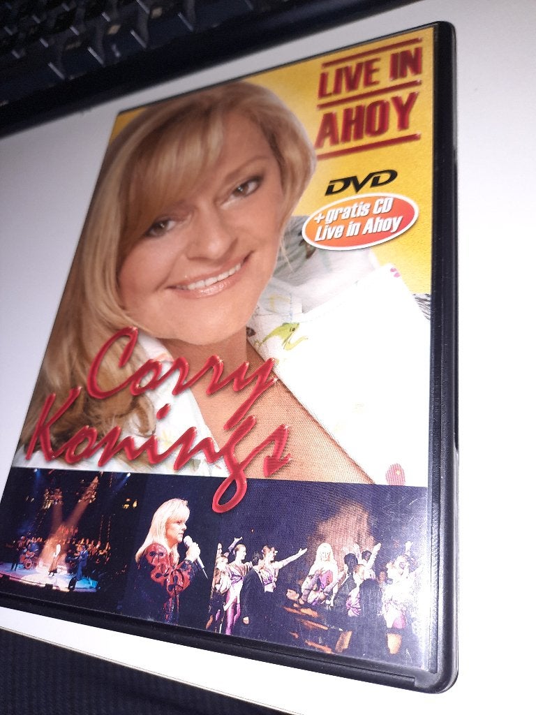 DVD CD RARE Corry Konings – Live In Ahoy, Alle leeftijden, Ophalen, Zo goed als nieuw