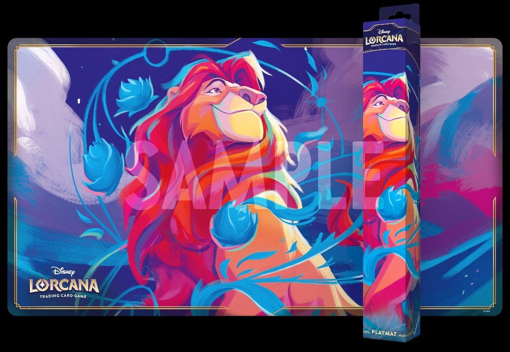 Disney Lorcana - Fabled - Mufasa - Playmat, Ophalen of Verzenden, Nieuw, Overige typen