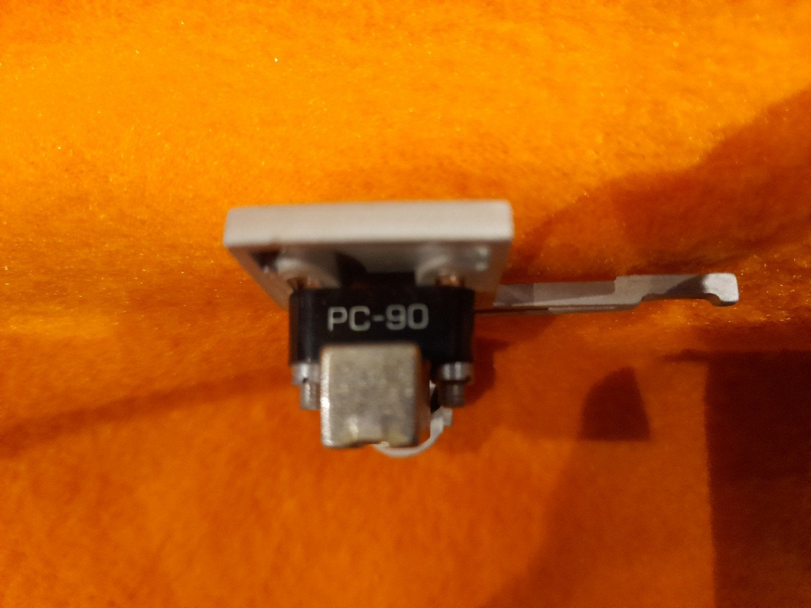 PC-90 element met headshell voor platenspeler, Audio, Tv en Foto, Ophalen of Verzenden, Gebruikt, Platenspeler-onderdeel