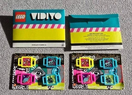 Lego Vidiyo stickers, VIP pasjes en schoenveters, Verzamelen, Ophalen of Verzenden, Nieuw