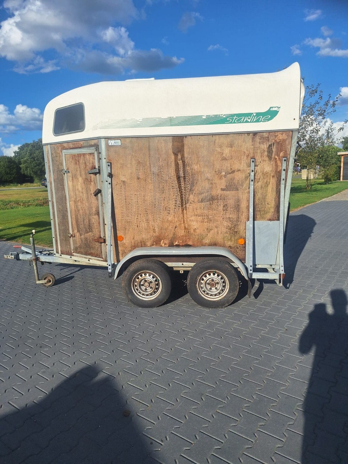 Paardenkar aanhanger, Auto diversen, Ophalen, Gebruikt