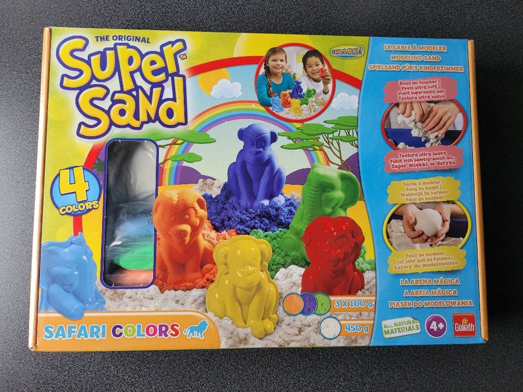 Nieuw! Supersand superzand kinetisch zand safari, Ophalen of Verzenden, Nieuw