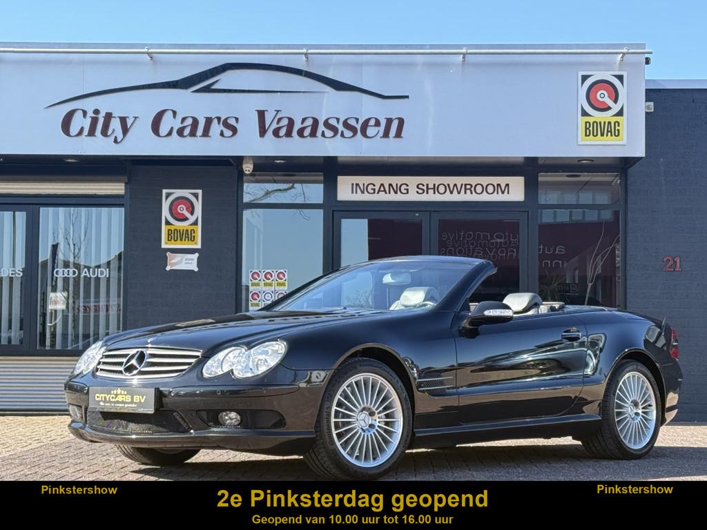 Mercedes-Benz SL-Klasse AMG 55 automaat 501 pk unieke staat, Automaat, Achterwielaandrijving, Gebruikt, Cabriolet