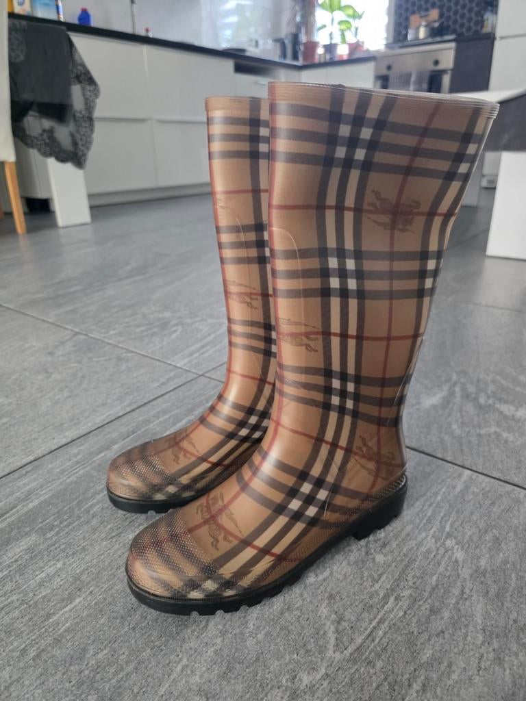 Burberry regenlaarzen, Kleding | Dames, Ophalen, Beige, Burberry, Regenlaarzen