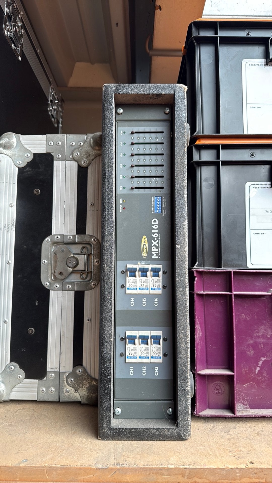Showtec mpx-616d, Ophalen of Verzenden, Zo goed als nieuw, Licht