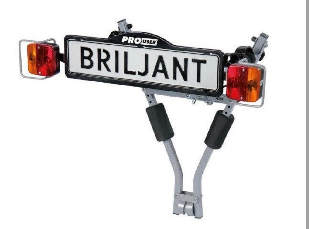 Pro User Briljant fietsendrager trekhaak - compact, Auto diversen, Fietsendragers, Gebruikt, Ophalen of Verzenden, 2 fietsen, Trekhaakdrager