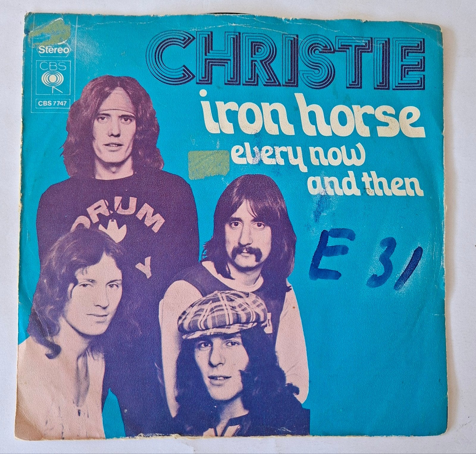 Christie      Iron Horse, Ophalen of Verzenden, Gebruikt, 7 inch, Pop