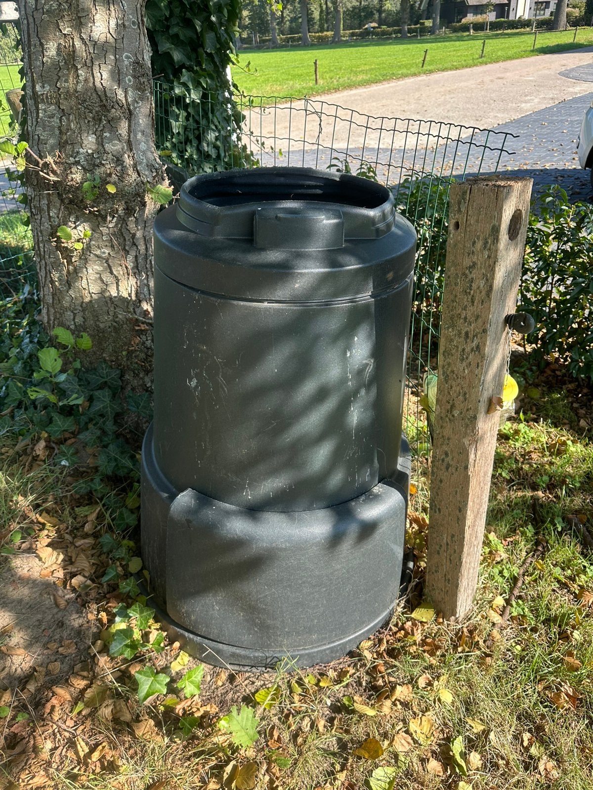 Compostbak, Ophalen, Gebruikt