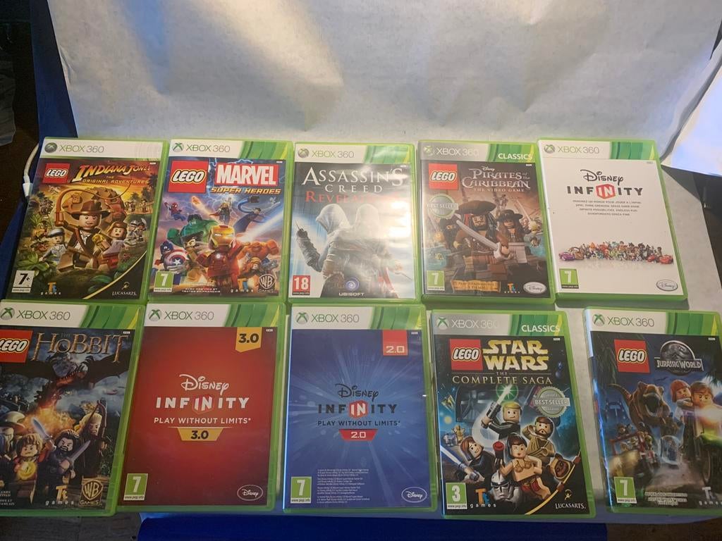 Diverse Xbox 360 games, Ophalen, Gebruikt, 1 speler, Eén computer