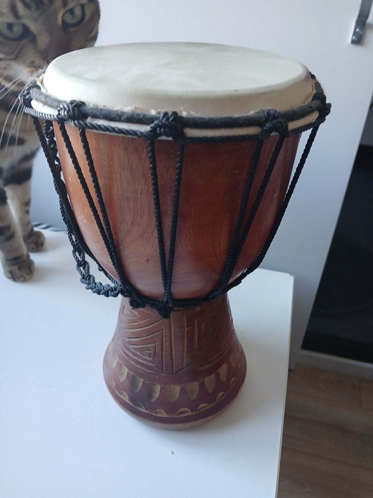 Kleine djembe, Muziek en Instrumenten, Ophalen of Verzenden, Zo goed als nieuw, Trommel