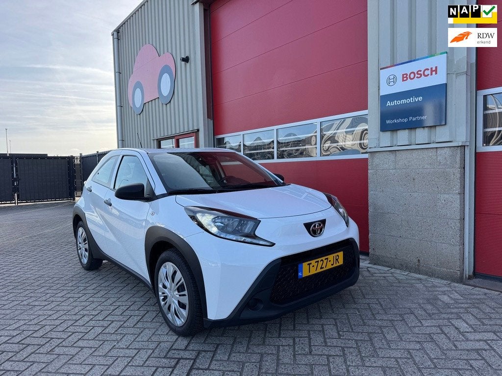 Toyota Aygo X 1.0 VVT-i MT,Airco, Cruise controle, Lane Assi, Auto's, Dealer onderhouden, Stof, Gebruikt, 4 stoelen