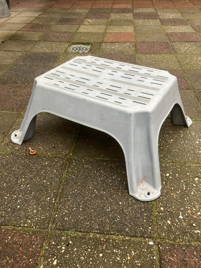 Opstapje camper caravan stacaravan, Caravans en Kamperen, Ophalen, Gebruikt, Overige