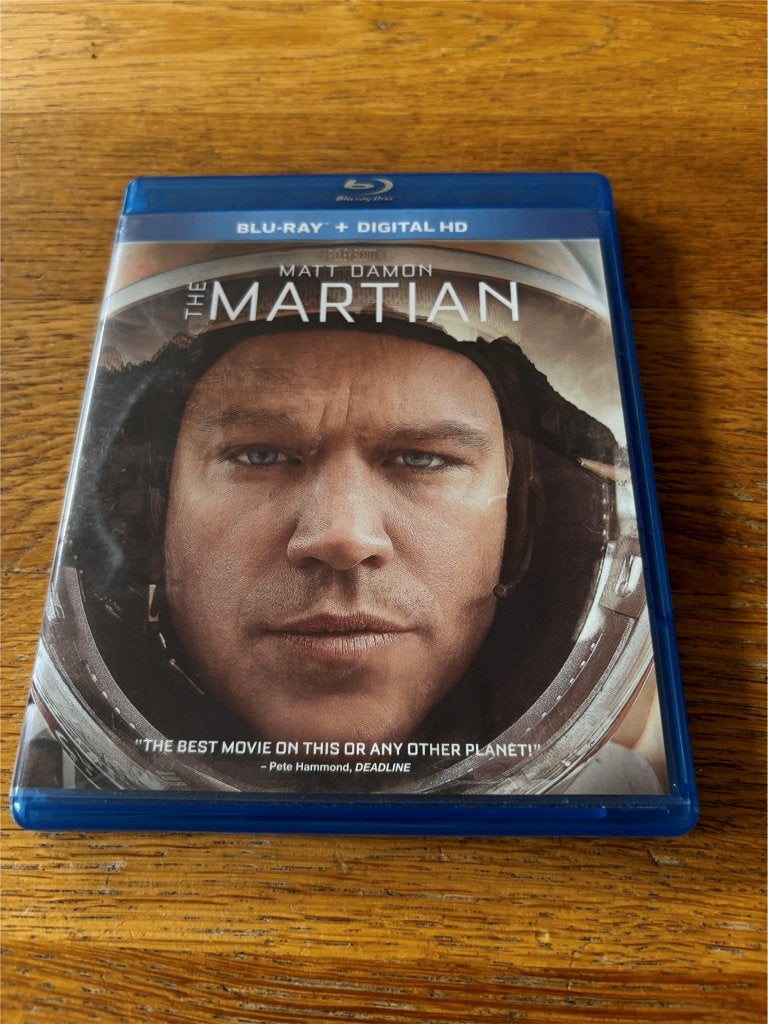 Blu-ray The Martian - N-NLO - Regio A, Gebruikt, Science Fiction en Fantasy, Ophalen of Verzenden, Film