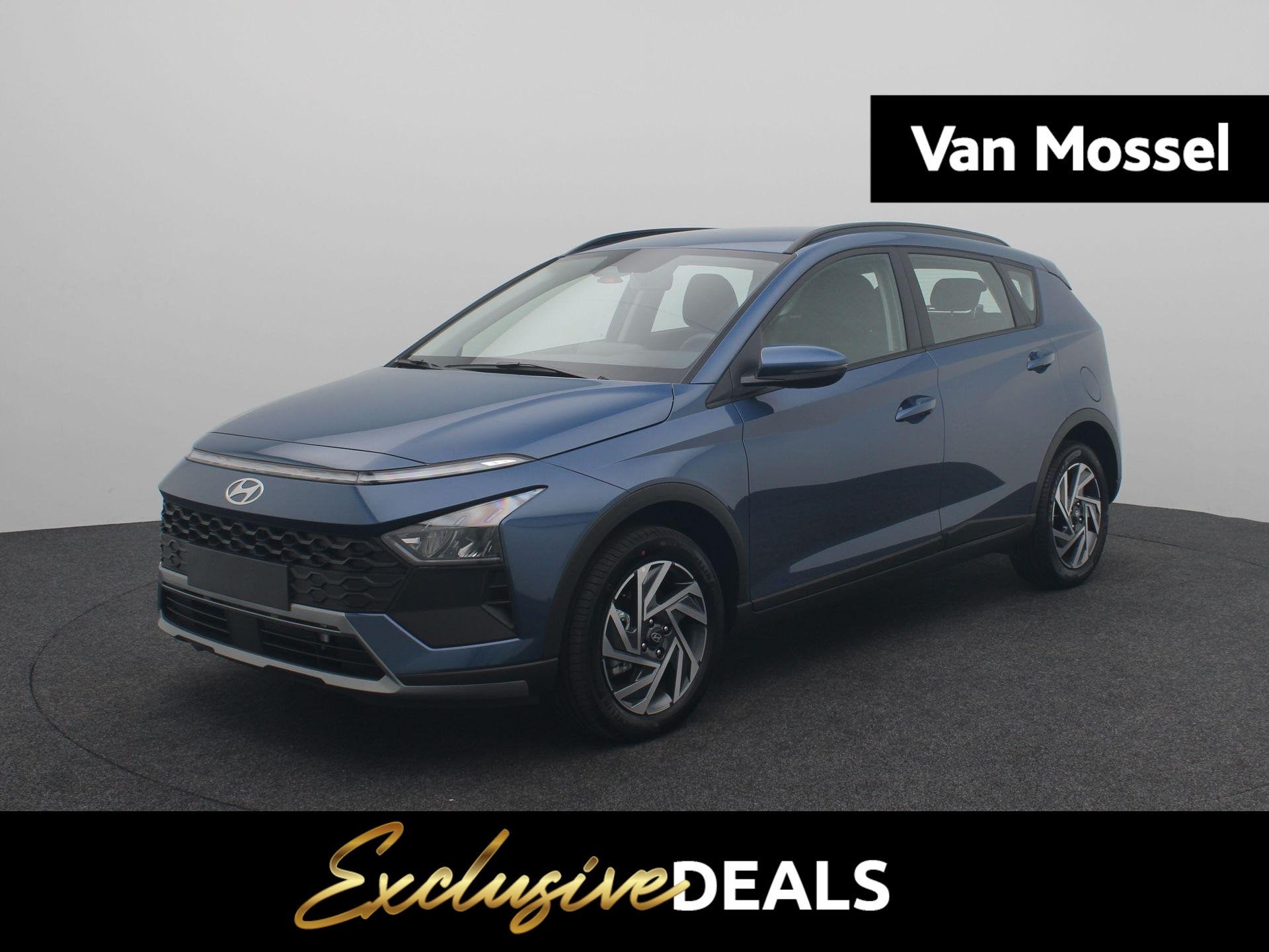 Hyundai Bayon 1.0 T-GDI Comfort | Achteruitrijcamera | Airco, Auto's, Blauw, Bedrijf, 19 km/l, Hybride Elektrisch/Benzine
