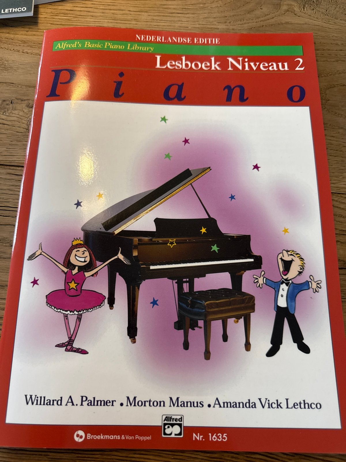 Alfred's Basic Piano Library Lesboek Niveau 2, Overige genres, Les of Cursus, Nieuw, Ophalen of Verzenden