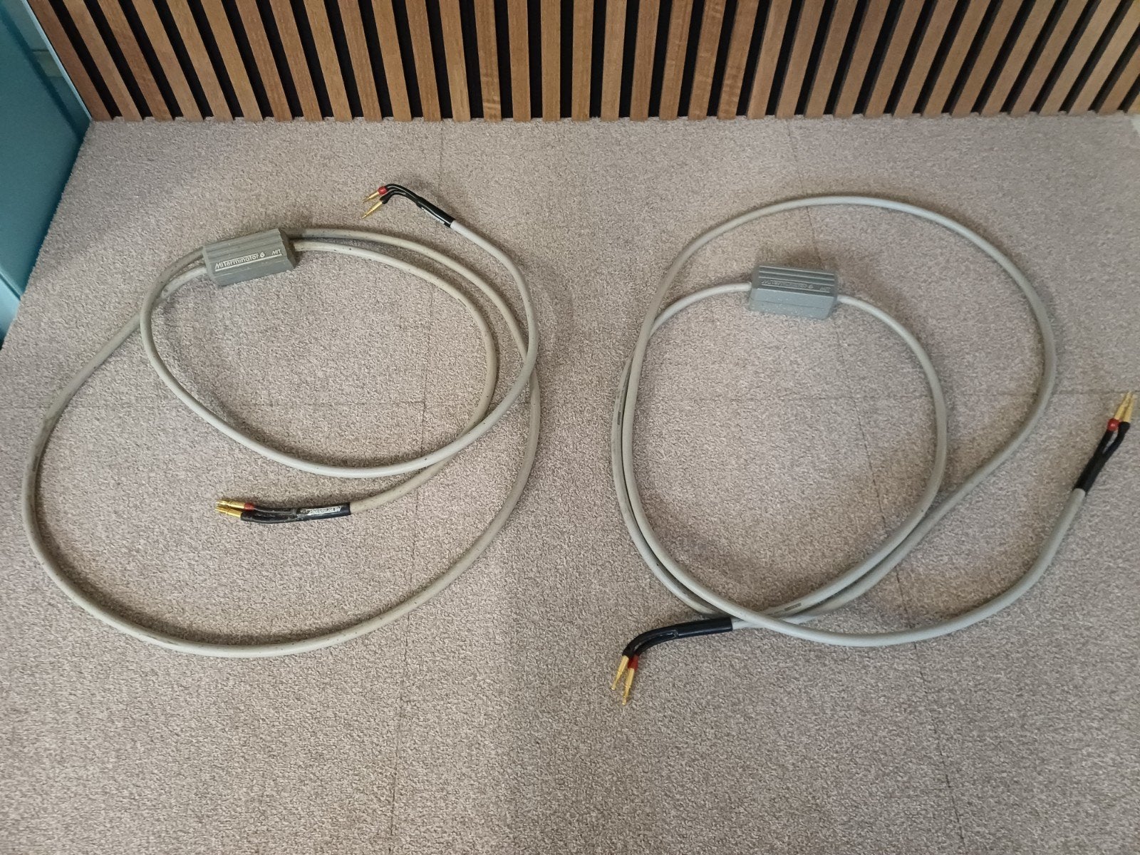 MIT Terminator 6 Luidsprekerkabel - High-End Audio, Ophalen of Verzenden, Gebruikt, 2 tot 5 meter, Luidsprekerkabel